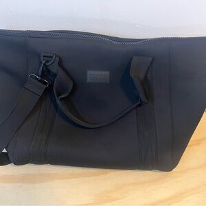 Dagne Dover Large Black Duffle Bag